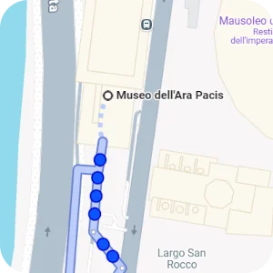Itinenari per Ara Pacis, Roma