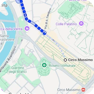 Itinenari per Circo Massimo, Roma