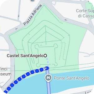 Itinenari per Castel Sant'Angelo, Roma