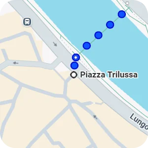 Itinenari per Piazza Trilussa, Roma