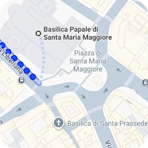Itinenari per Basilica Santa Maria Maggiore, Roma