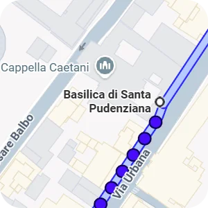 Itinenari per Basilica di Santa Pudenziana, Roma